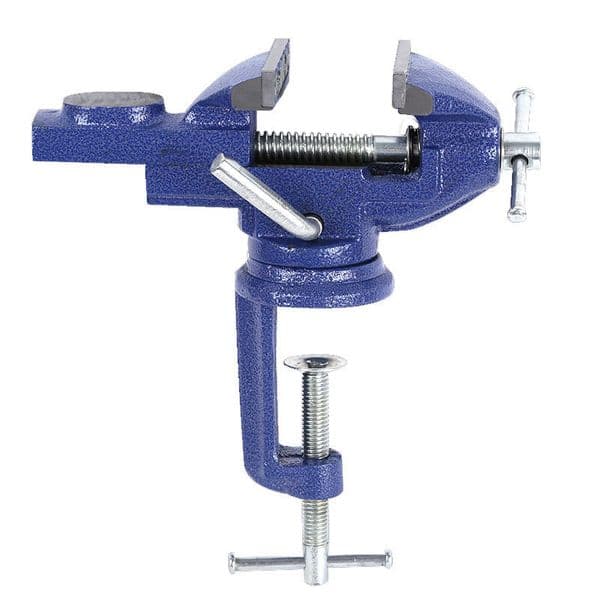 wholesale Table Vise 3 Inch Bench Clamp 360 Swivel Base Quick Adjust Home Vise Clamp-on Vise Portable Work Bench Vise