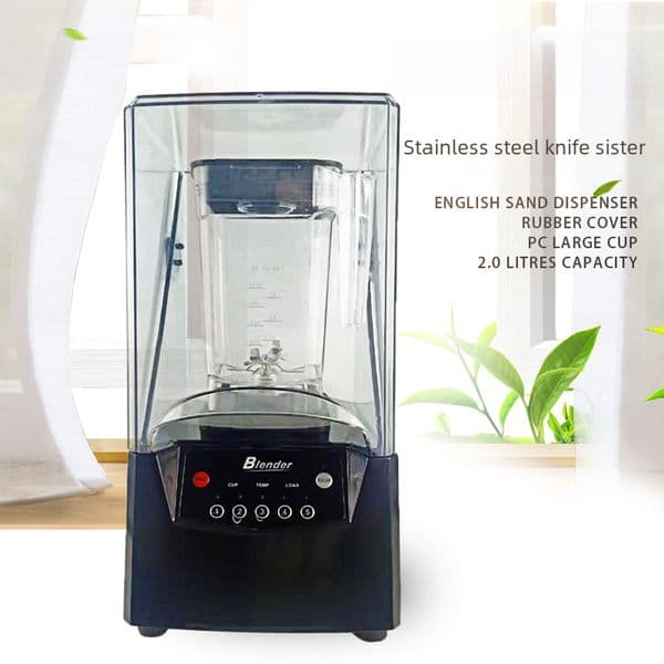 Smoothing machine with cover manufacturers directly supply commercial milk tea shop ice mixing cooking machine wall breaking machine