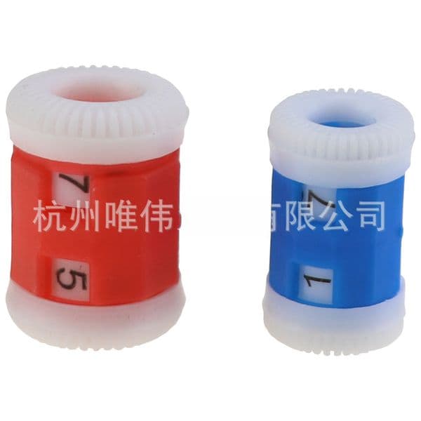 Single wool knitting tool manual line counter manual counter needle counter color random