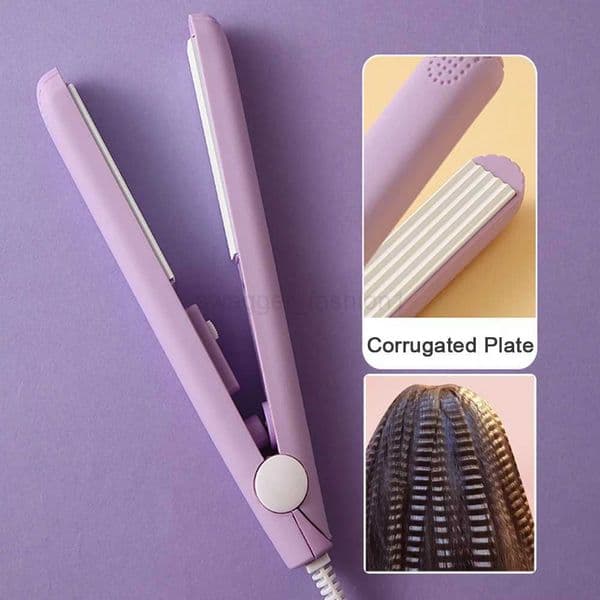 2024 Best Sell Mini Hair Curler Fluffy Splint Flat Iron Curling Corrugated Plate Pro Electric Hair Crimper For All Hair LengthsB240719