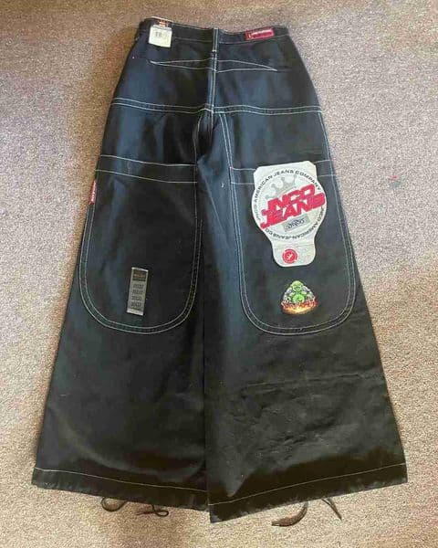 Skateboard cargo pants men y2k retro jeans jncos y2k pants baggy jinco jeans for men ropa mens jeans 2024 wide leg streetwearM240719