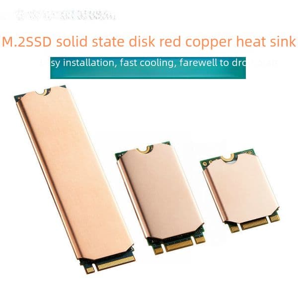 Hanche notebook heat sink 2242 M.2SSD copper heat sink vest 2280 solid state hard disk heat sink 2230