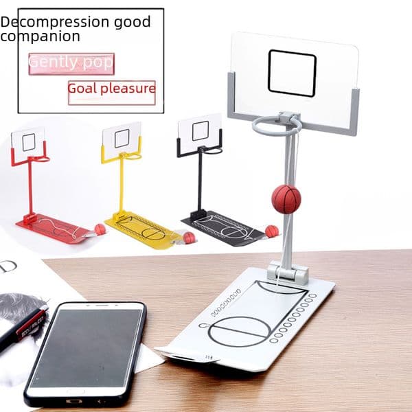 Desktop folding basketball machine decompression basketball machine office desktop game creative desktop mini decompression toys