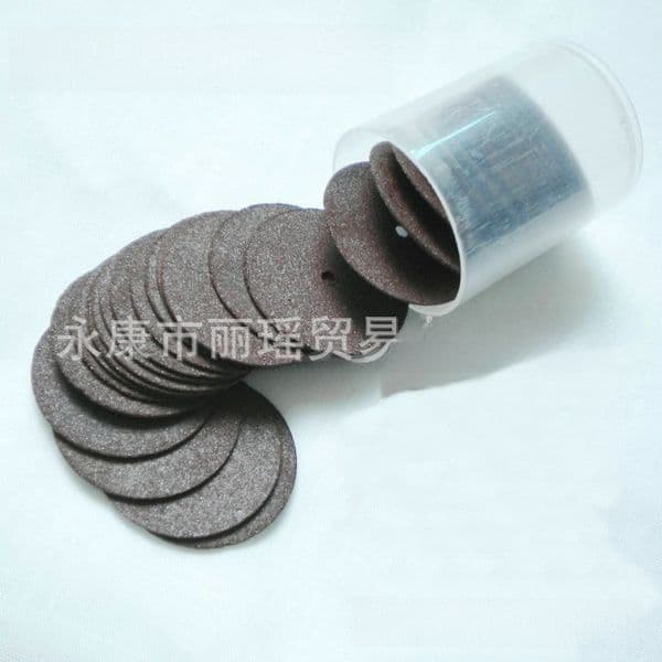 Electric grinder accessories resin small slice mini miniature grinding wheel cutting blade cutting thin iron saw blade 36 pieces a box