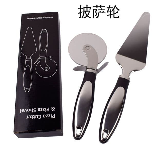 Jiaju Stainless Steel PIZZA Knife Puke Knife PIZZA Wheel Hob PIZZA Cutter Cheese Blade Baking Tool