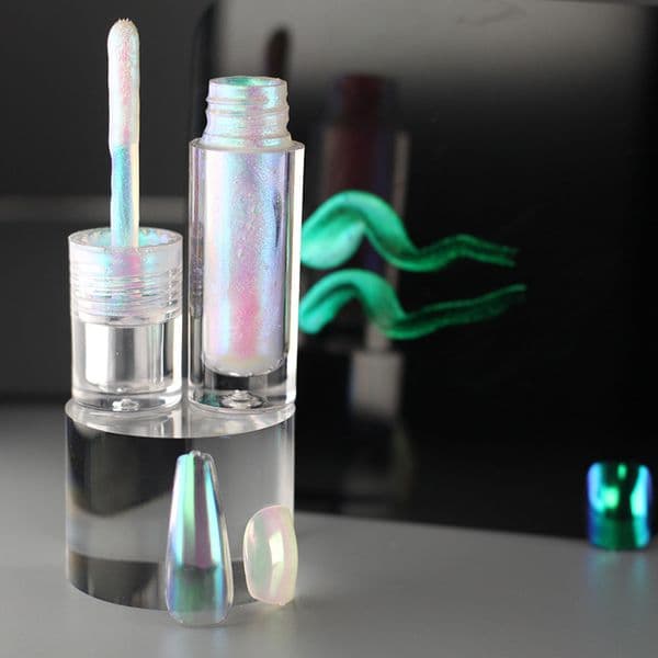 Cross-border New Products Nail Art Aurora Liquid Aurora Powder Not Fly Powder Liquid Mirror Flour Fairy Powder Nail Art Magic Liquid