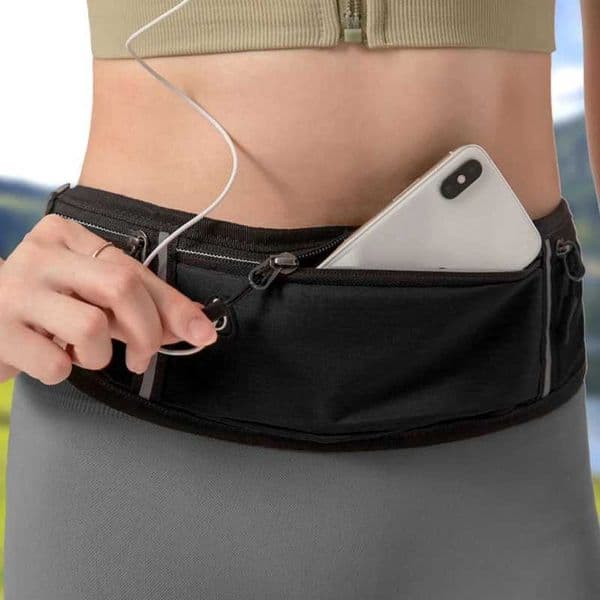 Adjustable Running Runners Belt Workout Waist Bag Elastic Phone Holder Fanny Pack for Unisex Jogging PocketXJ240720