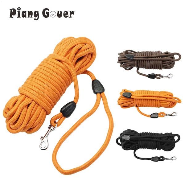 8mm Dog Leashes Long Pet Leash Outdoor Puppy Cat Dog Training Walking Rope 5M10M15M 240722