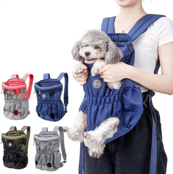Dog s Backpack Adjustable Pet Dog s Bag Shoulder Portable Travel Puppy Dog Bag For Small Medium Dogs 240723