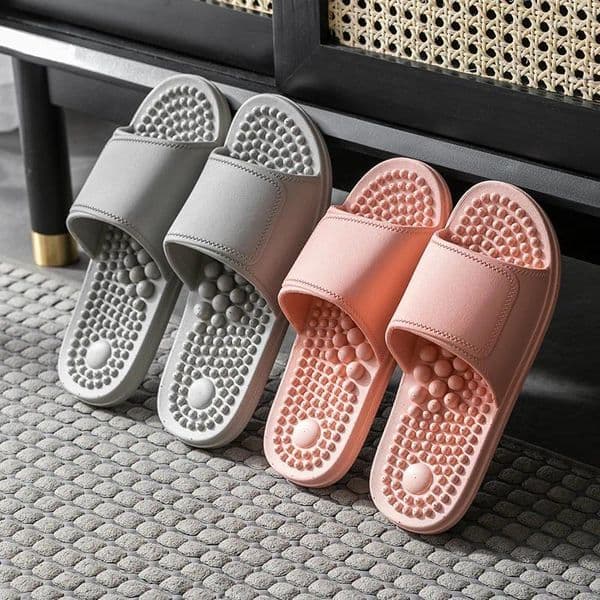 Slippers Womens Summer Non-slip Soft Bottom Home Indoor Wear-resistant Bathroom Massage Mens Couple