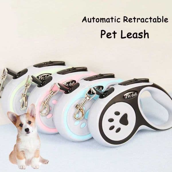 3m 5m Automatic Retractable Pet Leash Durable Nylon dog Lead cat dog Walking Running Traction Rope Flexible Leash Pet SuppliesL240725