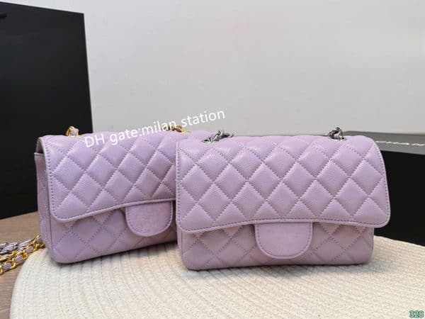 Mirror Quality Classic Handbag mini 20cm Caviar Flap Bag Shoulder Bag Designer Women Handbag Designer Bag Crossbody Chain Bag High Quality