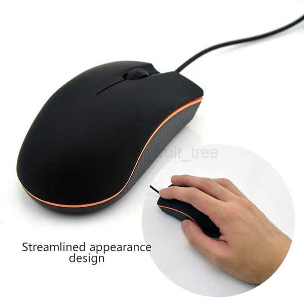 Pc Accessories High-quality 4 Keys Portable Wired Mouse For Desktop Laptop Computer Gamer Mouse 1200dpi Matte Texture Usb MiceM240725