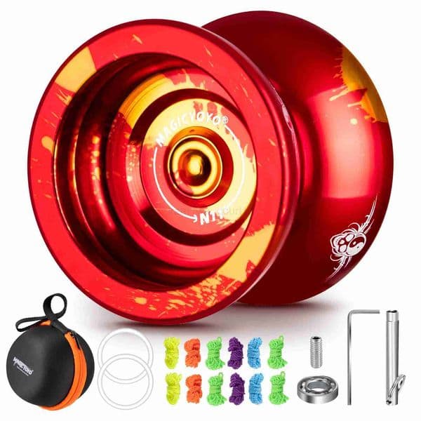 MAGICYOYO Professional Yoyo N11 Responsive Yoyo for Kids Dual Purpose Yo with Accessory KitM240725