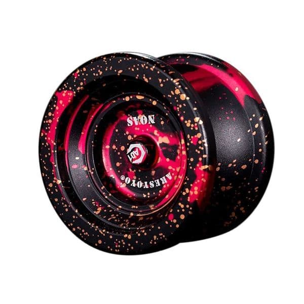 Aresyoyo AO1 New Butterfly Metal Alloy Aluminum Yoyo Professional with 10 Ball Kk Bearing High Speed Yo Classic Toys 2M240725