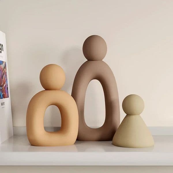 2026 New Yard Decor Minimalism Family Perfume Modern cologne Home Hollow Sculpture Landscape Nordic Living Room Ornaments Cologne Bedroom Decoration Figurines p