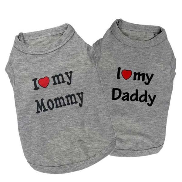 Pet Cat Kitten Clothes Spring T-shirt Soft Dogs Clothes Pet Clothing Summer Cotton Shirt Casual Vests For Small PetsB270726