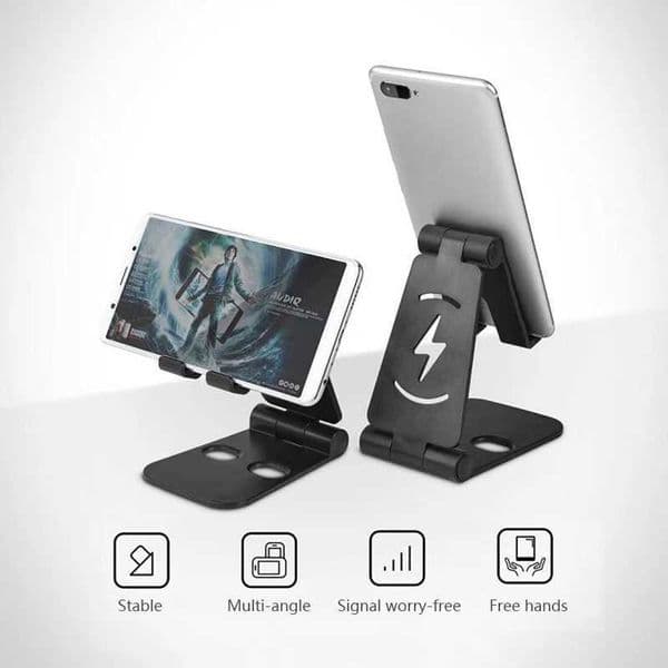 Desk Stand Mobile Phone Holder Smartphone Stand Holder Foldable Extend Universal Mobile Phone Holder Seat For LazyM240725