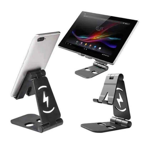 Mobile Phone Holder Seat Desktop IPAD Tablet Charging Base Double Adjustable Shelf Home Storage Holders Mobile Phone AccessoriesM240725