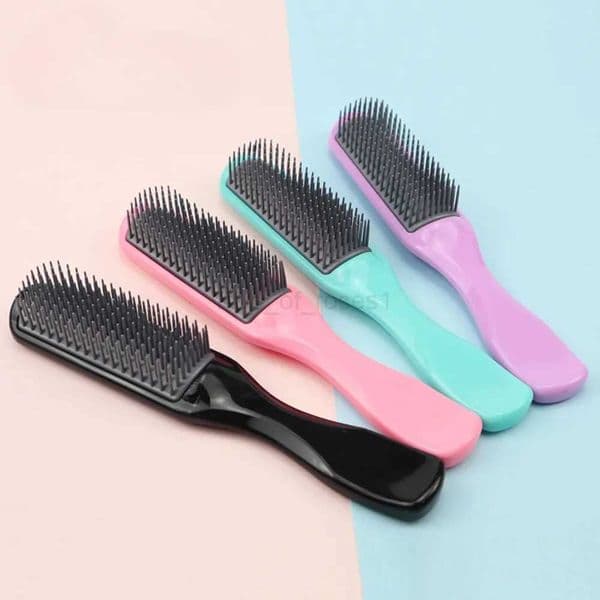 1Pc Long Hand Scalp Massage Comb Detangling Hair Brush Anti Static Hair Comb Wet Curly Hair Massage Brush Barber Styling ToolsM240727
