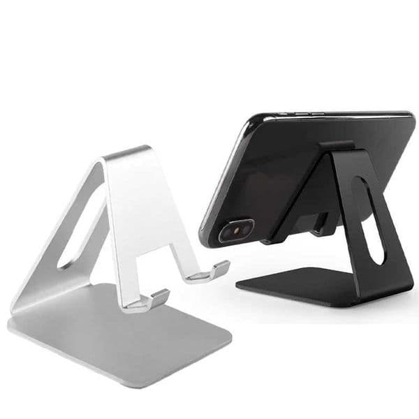 Metal Mobile Phone Holder Stand Universal Desktop Aluminum Alloy Tablet Holder for IPhone IPad Table Cell Phone StandM240725