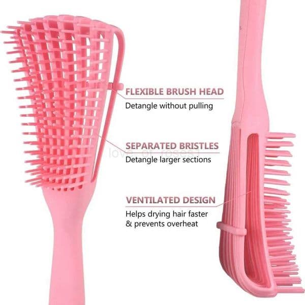 Hair Brush Detangling Brush Scalp Massage Hair Comb Detangling Brush for Curly Hair Brush Detangler Hairbrush Women Men Salon Z240727