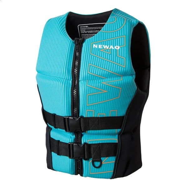 Life Jacket for Adult Safety Neoprene Life Vest Swimming Drifting Safety Vest Fishing Sports Water Ski Vest Kayaking Life Jacket 240726