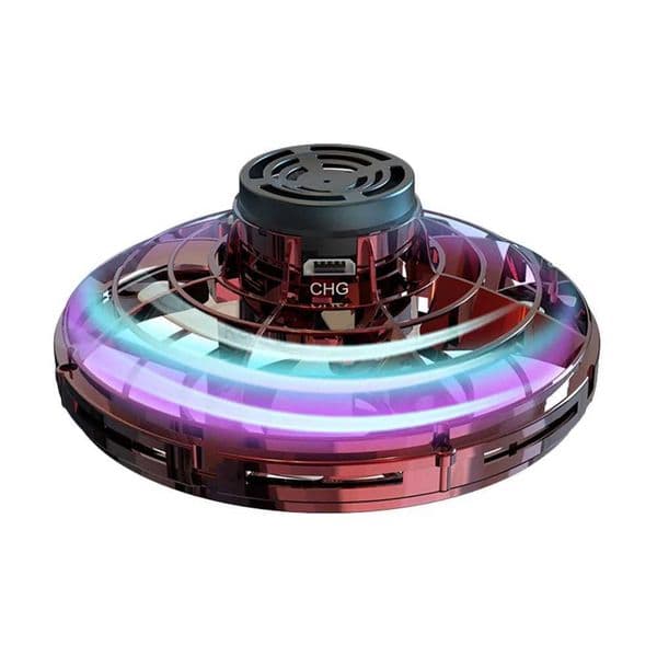 X Toy Gyrocraft Gyroscope Toys Ball UFO Type Flying Helicopter Spinner Fingertip Upgrade Flight Gyro Drone Pet launcher Toysm Spin Top