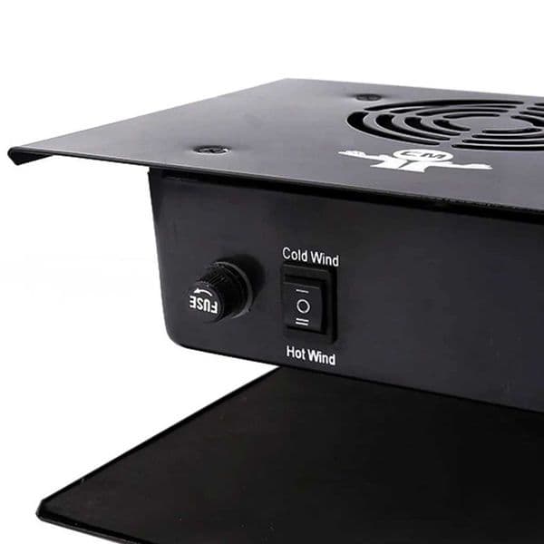 Nail Dryer Nail Polish Air Drying Fan 300W PTC Heating Unit Manicure Art Drying Machine EU PlugM240729