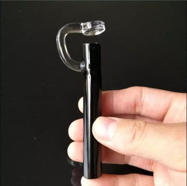 Three-color optional cigarette lighter accessories , Water pipes glass bongs hooakahs two functions for oil rigs glass bongs