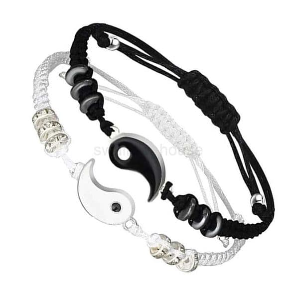 Home>Products>Yangyang Taiji Rope Bracelet>Chinese Traditional Style Adjustable Charm BraceletW240730