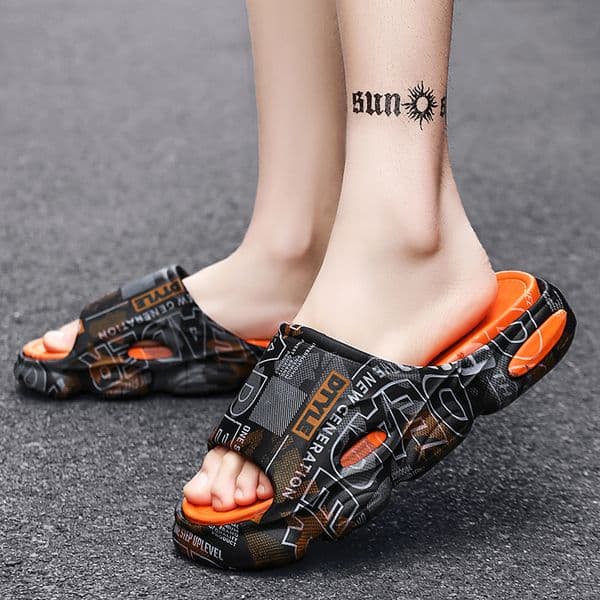 High Quality Women Indoor Outdoor Sandals Beach Thick Soft Sole Slides Men Casual Shoes Flip-flops Home Slippers