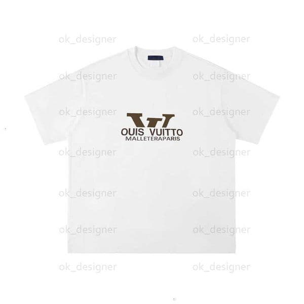 Designer T-Shirts for Men Breathable fabric 320g T-shirt high-end and cool clean fit short sleeved basic outfit half sleeved