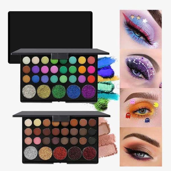 40/35/29/24 Color eye shadow Palette Earth Color Matte Waterproof Women Shining eye shadow Makeup Durable Korean CosmeticsW240730