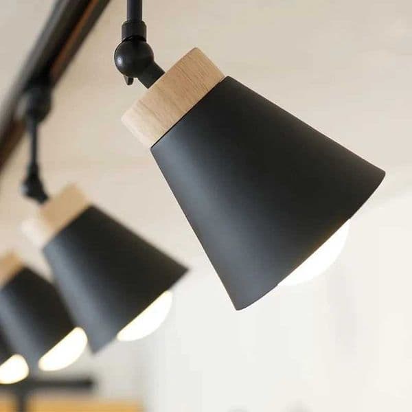 LED Track Lights Track Rail lamp with 9W E27 Spotlights Bulb Aluminum Track Fixture Spot Lighting Fixtures for Clothing StoreCL240730
