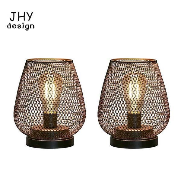 2026 Metal Cage cologne Table Lamp LED Lantern Battery Powered Cordless Wireless perfume Accent Lamps Light For Weddings Events Indoors Outdoors B240904 Free Sh