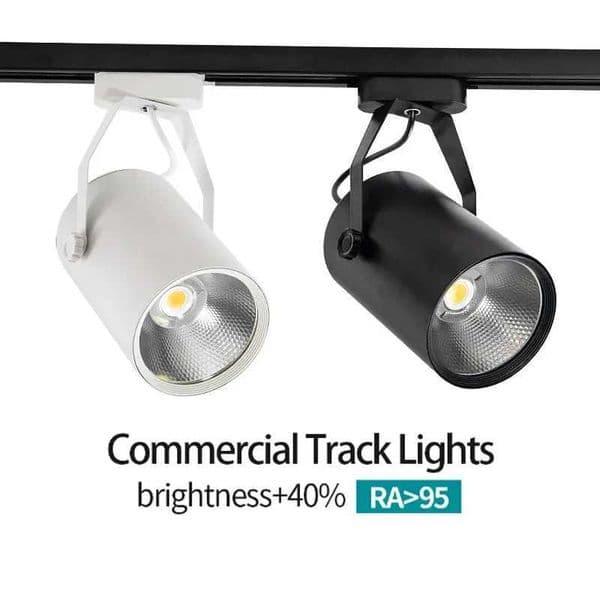 Modern Minimalist Clothing Store Commercial LED Track Light 10W 20W Track Light Retro Showcase Supermarket Fresh COBCL240730