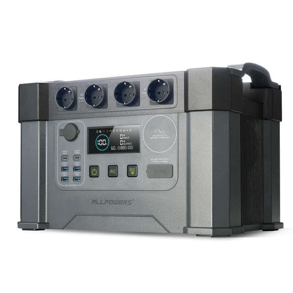 ALLPOWERS Portable Power Station 1500W / 2000W / 2400W Emergency Backup High-power Power Supply for Home / OutdoorPower outage