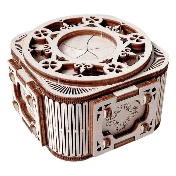 3D Spring Music Box Puzzles Assemble Building Blocks Kits for Teens Adults Toys DIY Wood Romantic Mechanial Song Player ModelsM240731