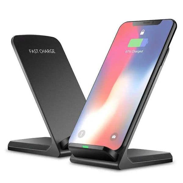 15W Qi Wireless Charger Stand Fast Charging Dock Station Phone Holder For iPhone 15 14 13 11 12 Samsung S23 S22S21 HuaweiM240731