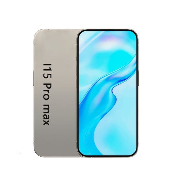 2026 New outdoor I15 Pro Max Cell Phone 7.3 Inch Smartphone 4G LTE 5G Smartphones 16Gb RAM 1Tb Camera 48Mp 108Mp Face ID GPS Octa Core Android Mobile Phones Gre