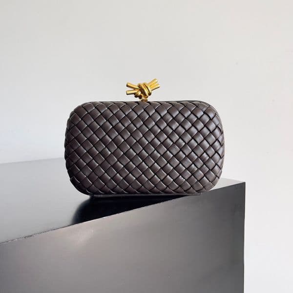 Designer Bags Evening Knot intrecciato Clutch Bag Genuine Leather Women Party Fashion Mini Handbags Multi Mirror Top Quality