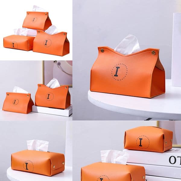 2026 perfume Fashion Tissues Box Luxury Designer Tissue Boxes Classic Brand High Quality cologne Home Table Decoration Kitchen Dining Decor Napkins Storage Free