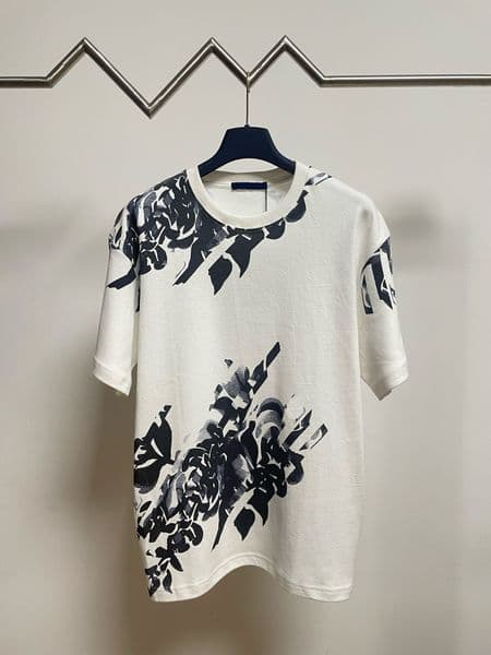 Men's Plus Tees & Polos Round neck embroidered and printed polar style summer wear with street pure cotton r2446