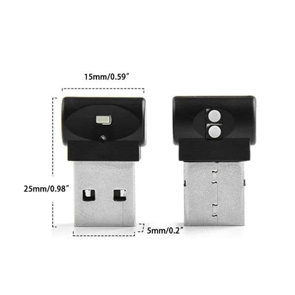 Mini USB LED RGB Ambient Light 7 Color Auto Interior Lamp for Car Laptop Keyboard Atmosphere Smart Night Lamp Mood Light