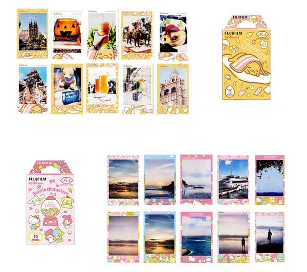 Fujifilm Instax Mini Film 10-50 Sheets Exposures Papers Color Design for Fuji Instax Instant Film Camera 11/40/9/8/7/70/90/25