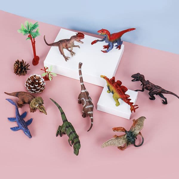 21 Styles 15cm Small Dinosaur Model Toy Gift EducationToys for Kids Jurassic Tyrannosaurus Triceratops Ankylosaur Stegosaurus