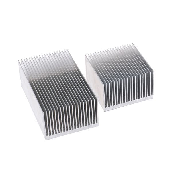 1pc Aluminum Alloy Heatsink Cooling Pad For High Power LED IC Chip Cooler Radiator Heat Sink 60*60*39mm/ 100*60*39mm