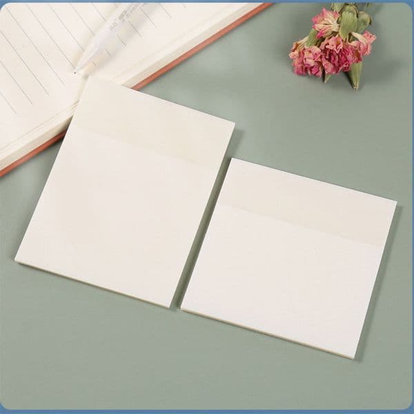 50/100 Sheets Sticky Notes Posted It Sticky Note Pads Notepads Posits for Paper Clear Notepad School Stationery Office Supplies