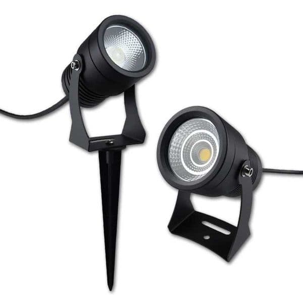 COB outdoor garden light LED lawn light peak 15W 12W 7W 5W 3W waterproof bulb 220V 110V 12V landscape IP65 road spotlight X241102